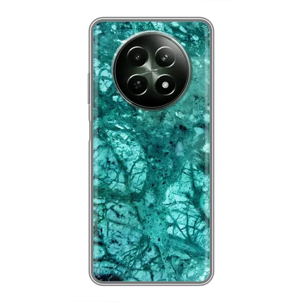 Чехол с рисунком «Зеленый мрамор» для Realme 12 5G Чехол с рисунком «Зеленый мрамор» для Realme 12 5G