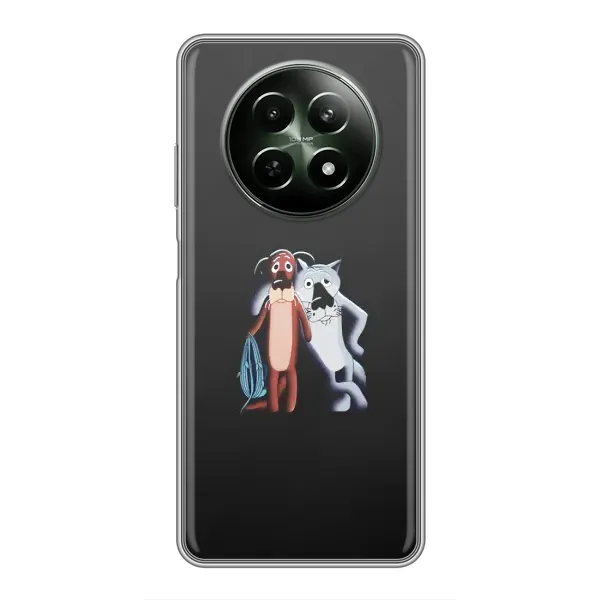 Чехол с рисунком «Шо, опять» для Realme 12 5G Чехол с рисунком «Шо, опять» для Realme 12 5G