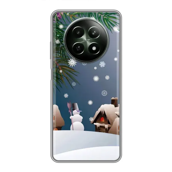 Чехол с рисунком «Зима» для Realme 12 5G Чехол с рисунком «Зима» для Realme 12 5G