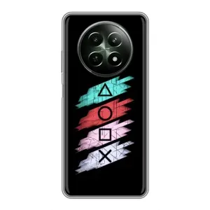 Чехол КИБЕРСПОРТ для RealMe 12 5G (Значки Sony)