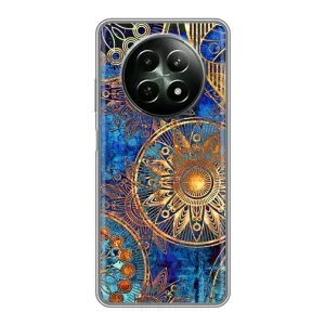 Чехлы со смыслом для RealMe 12 5G (Золотые узоры)