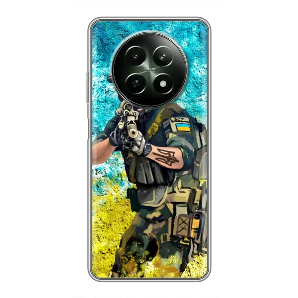 Чехол с рисунком «ЗСУ Воин» для Realme 12 5G Чехол с рисунком «ЗСУ Воин» для Realme 12 5G