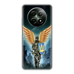 Патриотический Чехол для RealMe 12 5G (ЗСУ з крильями)