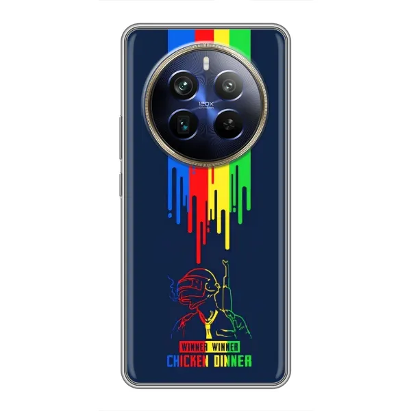Чехол с рисунком «Арт Пабг» для Realme 12 Plus