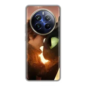 Чехол дракон Беззубик для Realme 12 Plus (Беззубик и Иккинг)