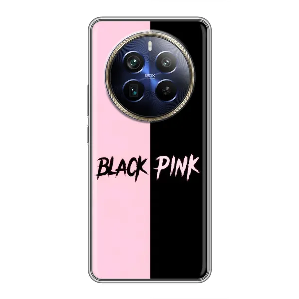 Чехол с рисунком «BLACK PINK» для Realme 12 Plus