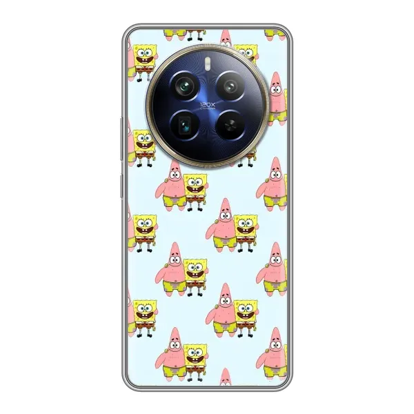 Чехол с рисунком «Боб и Патрик» для Realme 12 Plus