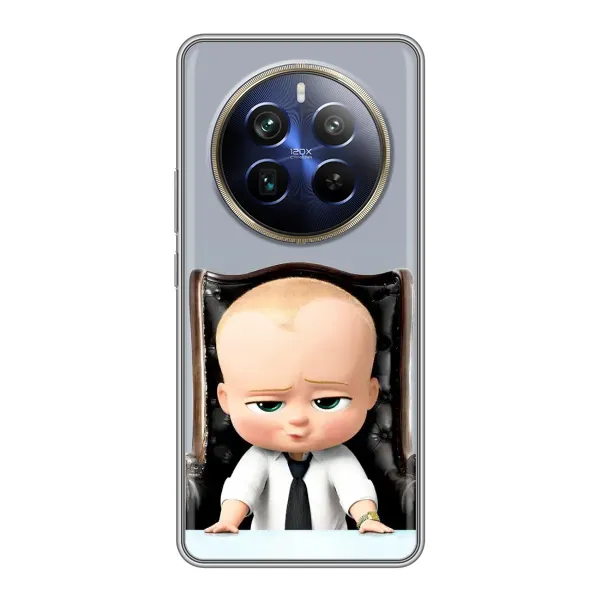 Чехол с рисунком «BOSS» для Realme 12 Plus