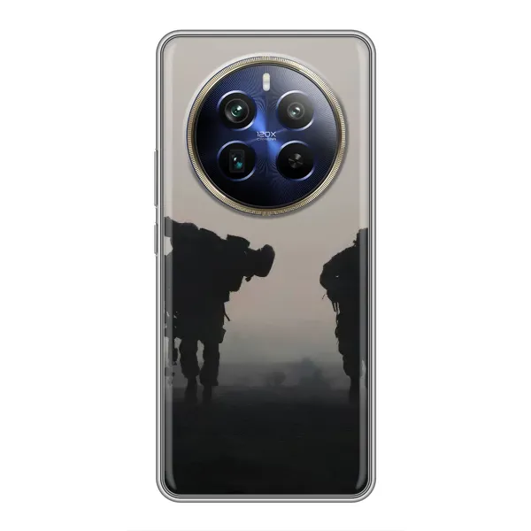 Чехол с рисунком «Бой солдат» для Realme 12 Plus Чехол с рисунком «Бой солдат» для Realme 12 Plus