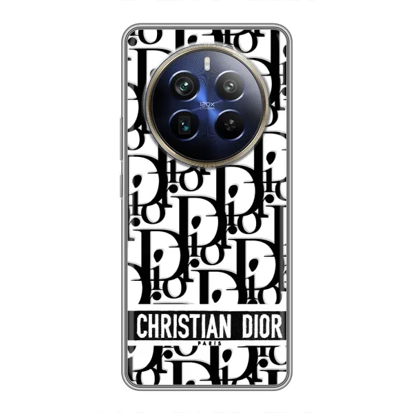 Чехол с рисунком «Christian Dior» для Realme 12 Plus