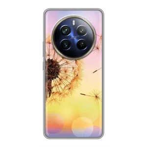 Силіконовий Чохол з кульбабками на Realme 12 Plus (Квітка-кульбаба)