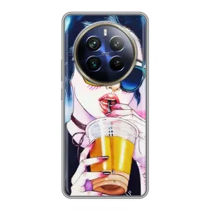 Чохол з картинкою Модні Дівчата Realme 12 Plus (Дівчина з коктейлем)