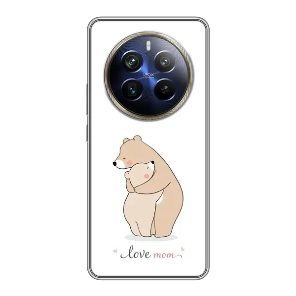 Чехол с рисунком «Для мам» для Realme 12 Plus Чехол с рисунком «Для мам» для Realme 12 Plus