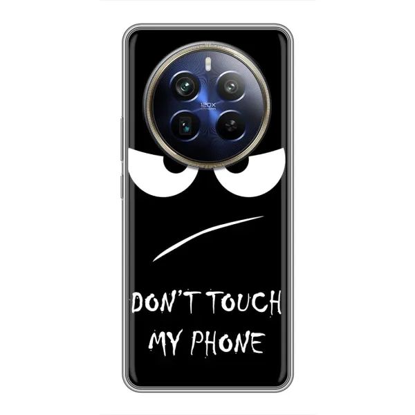 Чехол с рисунком «Dont» для Realme 12 Plus Чехол с рисунком «Dont» для Realme 12 Plus