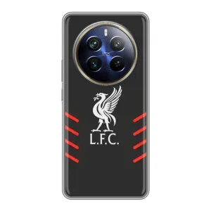 Силиконовые Чехлы принт Футбол на Realme 12 Plus (Эмблема Liverpool)