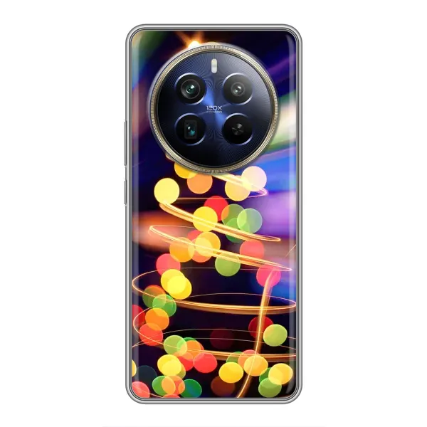 Чехол с рисунком «Гирлянды» для Realme 12 Plus