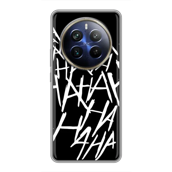 Чехол с рисунком «Хахаха» для Realme 12 Plus