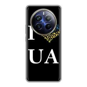 Силіконовий Чохол на Realme 12 Plus (Я-Україна) (I Love UA)