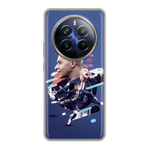 Чехол (TPU) с Футболистом на Realme 12 Plus (Килиан)