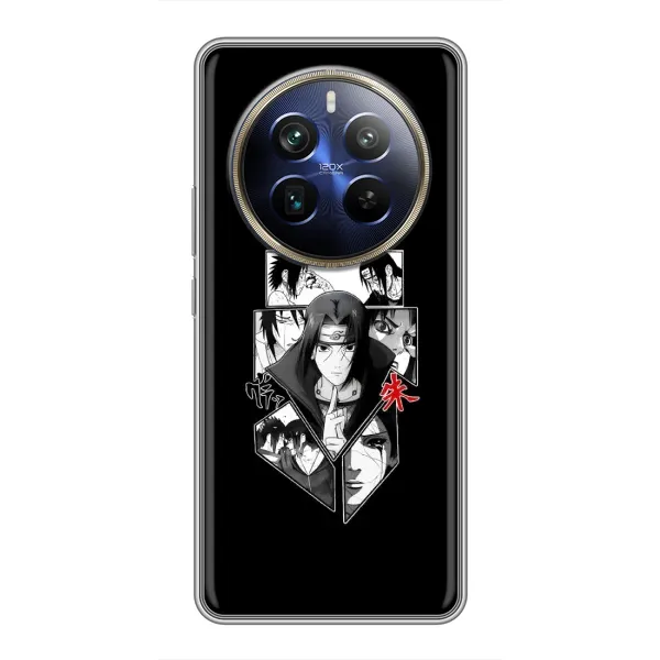 Чехол с рисунком «Коллаж Итачи» для Realme 12 Plus Чехол с рисунком «Коллаж Итачи» для Realme 12 Plus