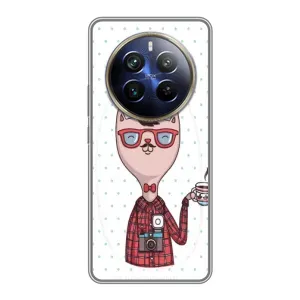 Чехол на тематику: Коты для Realme 12 Plus (Кот аристократ)