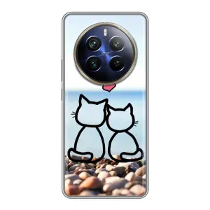 Силиконовые Чехлы Любимому человеку для Realme 12 Plus (Котейки)