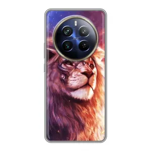 Чехол с картинкой на Realme 12 Plus (Красочный ЛЕВ)