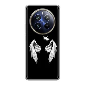 Чехол с рисунком «Крылья и корона» для Realme 12 Plus