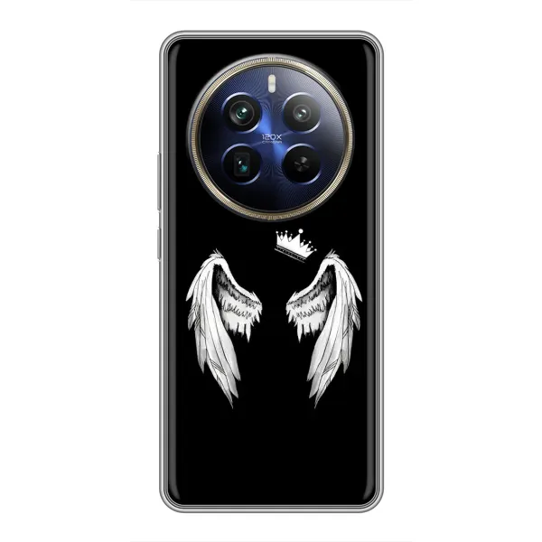 Чехол с рисунком «Крылья и корона» для Realme 12 Plus