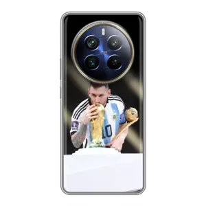 Чехлы Лео Месси Аргентина для Realme 12 Plus (Кубок Мира)