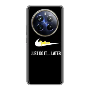 Силиконовый Чехол на Realme 12 Plus с картинкой Nike (Later)
