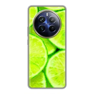 Чохол з зображенням смачної їжі для Realme 12 Plus (Лайм)