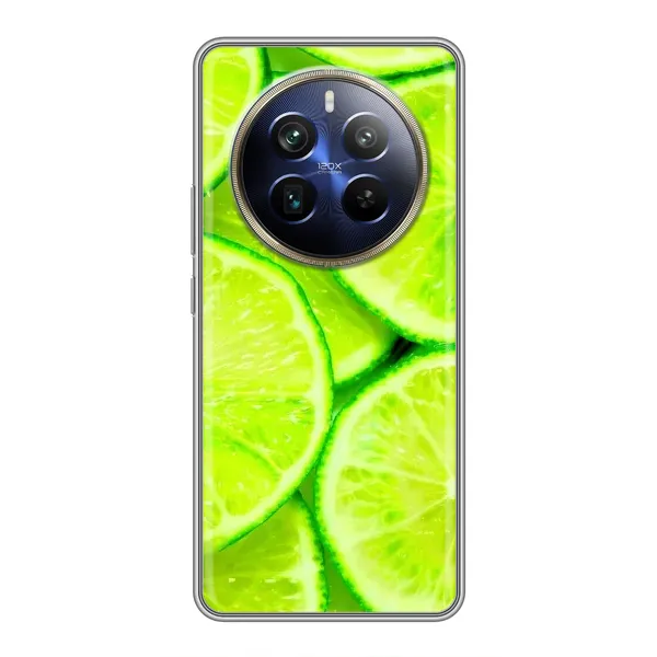 Чехол с рисунком «Лайм» для Realme 12 Plus Чехол с рисунком «Лайм» для Realme 12 Plus