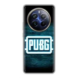 Чохол (TPU) з картинкою "Лого Пабг" на Реалмі 12 Плюс (Лого PUBG)