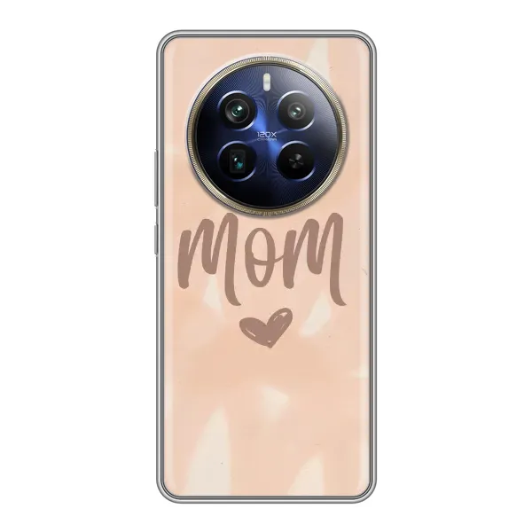 Чехол с рисунком «Love mom» для Realme 12 Plus Чехол с рисунком «Love mom» для Realme 12 Plus