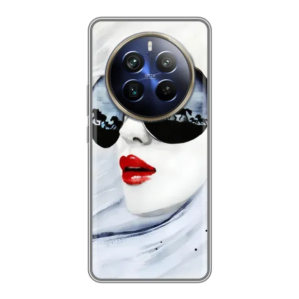 Чехол с рисунком «Любительница коней» для Realme 12 Plus Чехол с рисунком «Любительница коней» для Realme 12 Plus