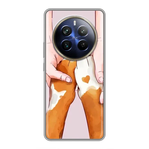 Чехол с рисунком «Любовь к собакам» для Realme 12 Plus Чехол с рисунком «Любовь к собакам» для Realme 12 Plus