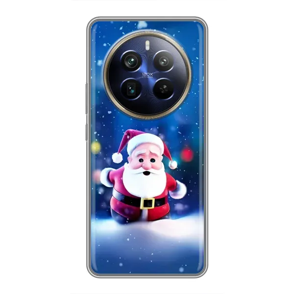 Чехол с рисунком «Маленький Дед Мороз» для Realme 12 Plus