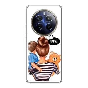 Чохли для МАМИ на Realme 12 Plus (Мама і син)