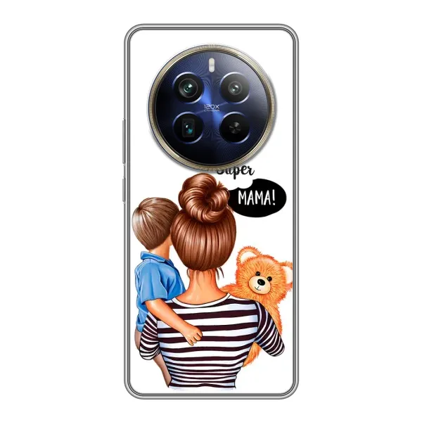 Чехол с рисунком «Мама и сын» для Realme 12 Plus Чехол с рисунком «Мама и сын» для Realme 12 Plus