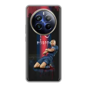 Чехол (TPU) с Футболистом на Realme 12 Plus (MBAPPE 10)