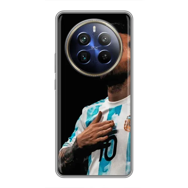 Чехол с рисунком «Месси Капитан» для Realme 12 Plus