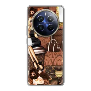 Чехол Стиль Louis Vuitton на Realme 12 Plus (Мода Луи Виттон)