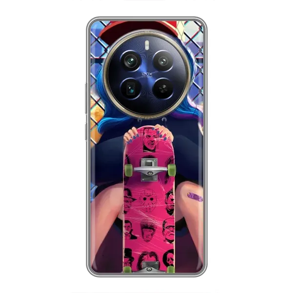 Чехол с рисунком «Модная девушка» для Realme 12 Plus Чехол с рисунком «Модная девушка» для Realme 12 Plus