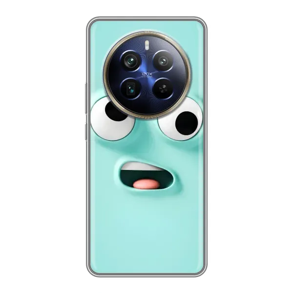 Чехол с рисунком «Забавное мятное лицо» для Realme 12 Plus Чехол с рисунком «Забавное мятное лицо» для Realme 12 Plus