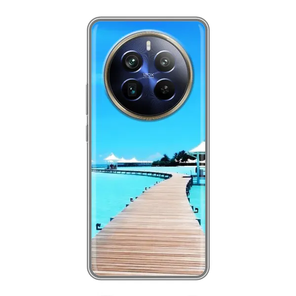 Чехол с рисунком «Набережная» для Realme 12 Plus