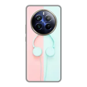Чехол с рисунком «Наушники» для Realme 12 Plus
