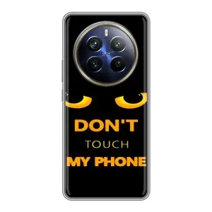Чохол з Прикольним Принтом на Realme 12 Plus (Не чіпай мій телефон)