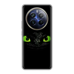Чехол дракон Беззубик для Realme 12 Plus (Глаза Беззубика)