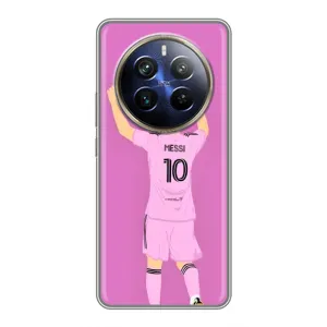 Чехлы Лео Месси в Майами на Realme 12 Plus (Празднование Месси)